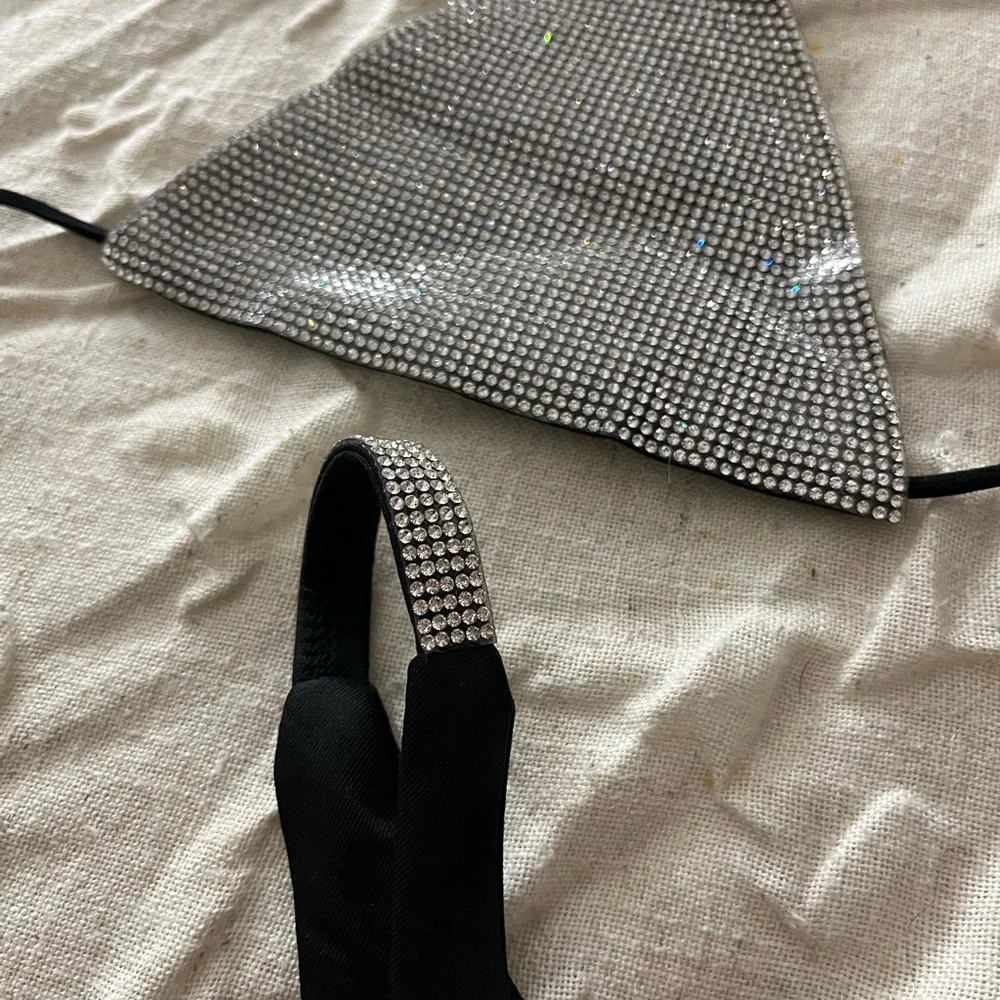 Black Rhinestone Bikini - Picture 7 of 8